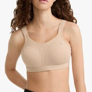 NWOT CHAMPION AUTHENTIC ATHLETICWEAR MAXIMUM SUPPORT SPORTS BRA SIZE 40DD NUDE